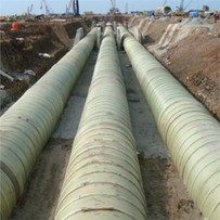 فکسڈ لمبائی FRP پینے کے پانی کا پائپ۔